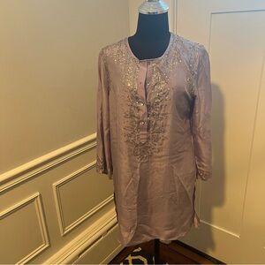 Lavender Embellished Tunic